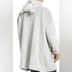 Bear Plush Blanket Hoodie